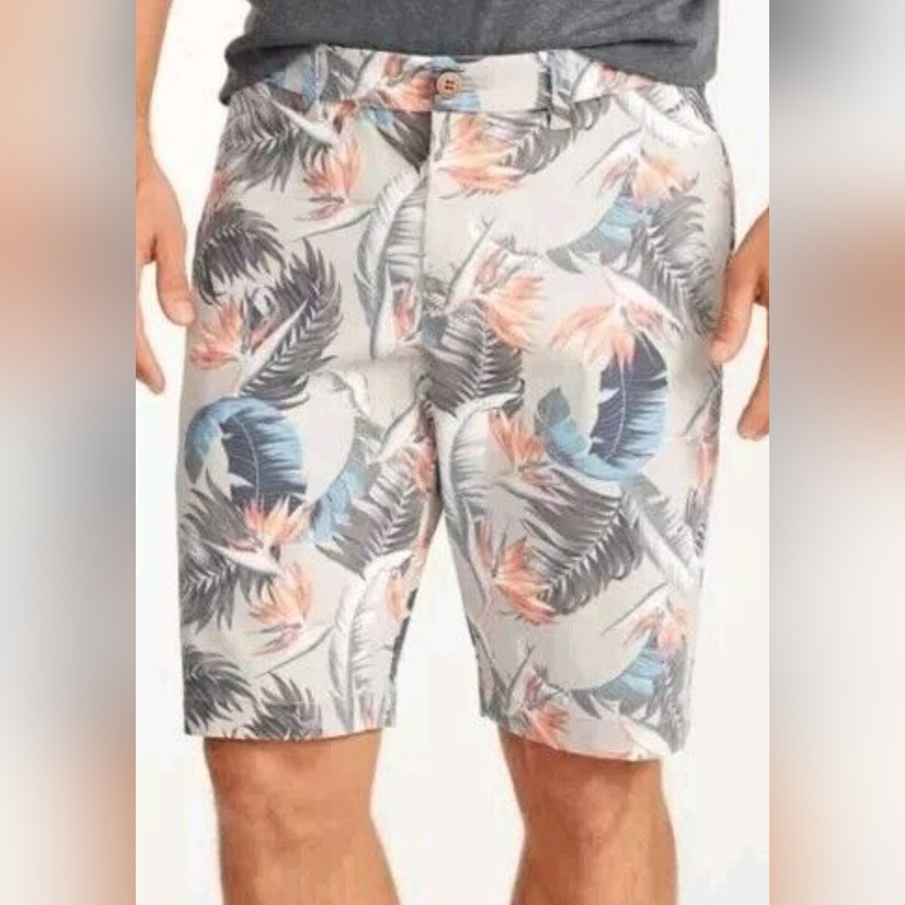 Tommy Bahama Hawaiian print shorts.